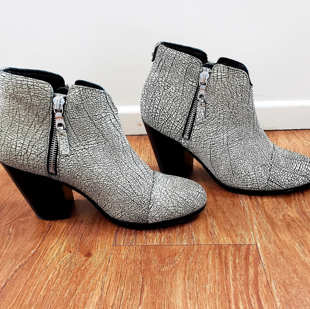 Rag & Bone - Double zip booties